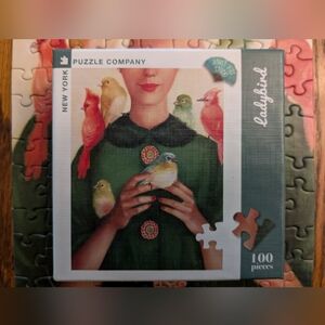 New York Puzzle Company 100 Piece Ladybird Puzzle
